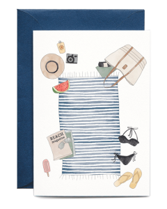 Day at the Beach Card