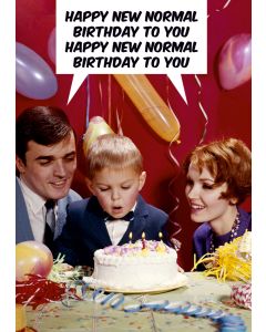 Birthday Card - Happy New Normal