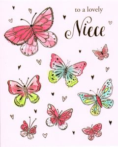 NIECE Card- Butterflies