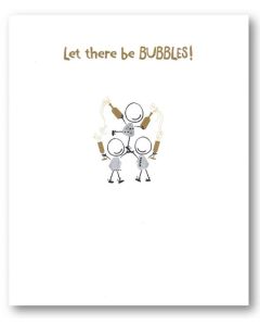 Birthday Card - Let There Be Bubbles