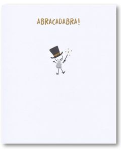 Birthday Card - Abracadabra