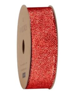 Ribbon Roll - Metallic RED (25mm x 10 metres)