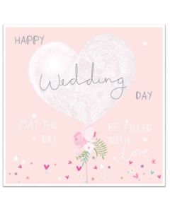 WEDDING Card - Filled with Love