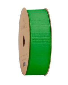 Ribbon Roll - Grosgrain EMERALD GREEN (25mm x 10 metres)