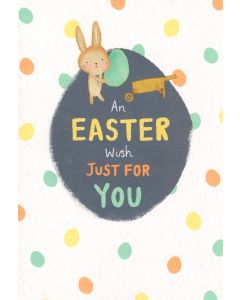 Easter Card - Bunny & Barrow