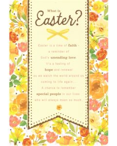 Easter Card - A Time of Faith