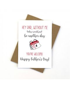 Father's Day Card - Just Another Day