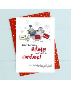 Greeting Card - December Birthday