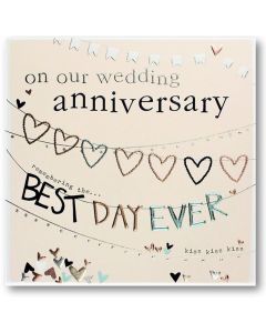 OUR ANNIVERSARY Card - Best Day Ever