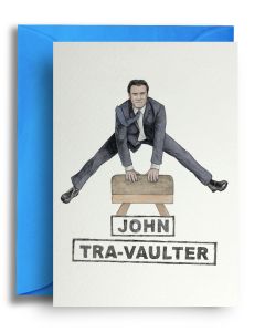 Greeting Card - John Tra-vaulter