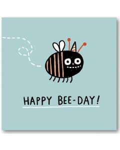 Birthday Card - Happy Bee-Day