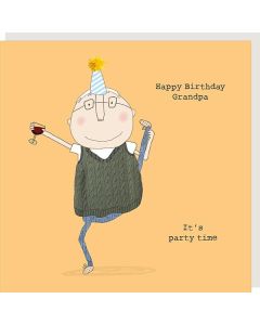 GRANDPA Card - Party Time