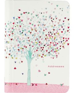 Address Book - Tree of Hearts