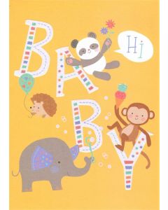 NEW BABY Card - Brighter World