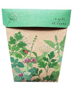 Greeting Card & Gift of Seeds - Garden HERBS