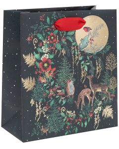 Christmas Gift Bag (Medium) - Woodland