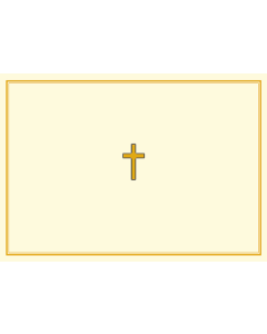 Boxed Notecards - Gold Cross