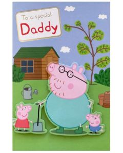 Father's Day Card - To a Special DADDY (Peppa Pig)