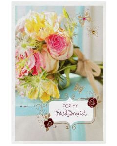 Bridesmaid Thank you - Rose bouquet 
