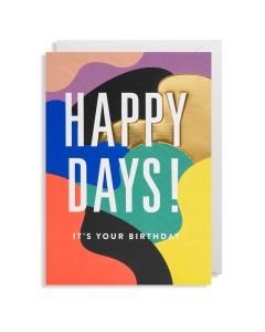 Birthday Card - Happy Days