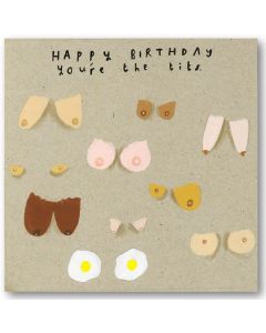 Birthday Card - You're the Tits