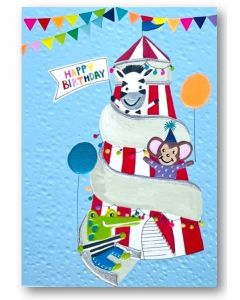 Birthday Card - Party Slide