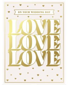 BIG Card - WEDDING Love