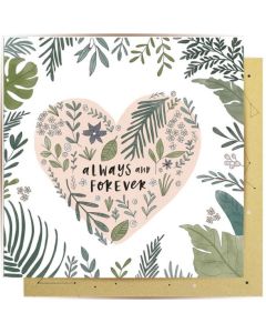 Greeting Card - Always and Forever