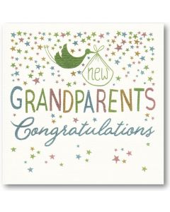 NEW GRANDPARENTS Card - Congratulations