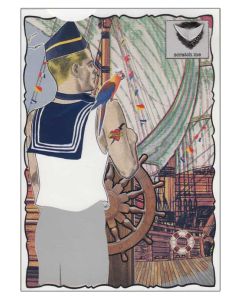 Sailor and Ship - Scratchie Greeting Card 