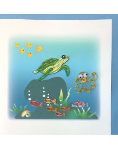 Quilling Card - Under the Sea