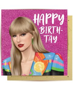 BIRTHDAY card - Happy Birth-TAY 