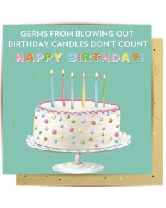 Birthday Card - Cake Germs 