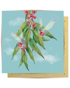 Greeting Card - Gum Flower Fairies