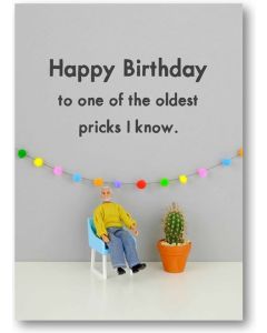 Birthday Card - Oldest Prick