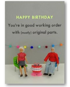 Birthday Card - Original Parts