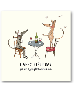Birthday Card- Fine Wine