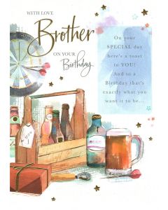BROTHER Card - A Toast to You