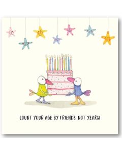 Birthday Card - Friends Not Years