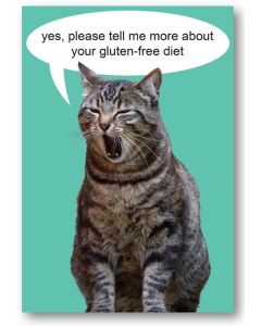 Greeting Card - Gluten Free Diet