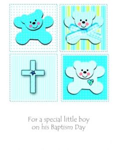 For A Special Little Boy On His Baptism Day