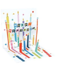 3D Pop-Up Card - Birthday Candles