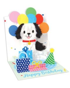 3D Pop-Up Card - Puppy Birthday