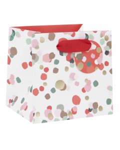 Christmas Gift Bag (Small) - Confetti spots