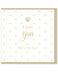 Greeting Card - All My Heart