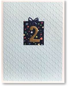 AGE 2 Card - Starry Blue Box