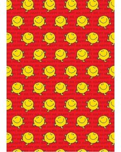 Folded Wrapping Paper - Mr Happy