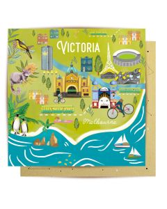 Greeting Card - Victoria 