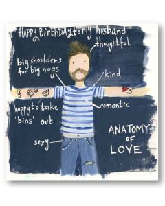 HUSBAND Card - Anatomy of Love