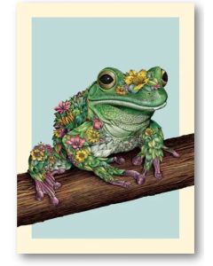 Greeting Card - Green Tree Frog